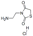 3-(2-Aminoethyl)-1,3-thiazolidine-2,4-dione hydrochloride Structure,39137-36-5Structure