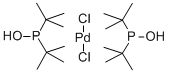 Dihydrogen dichlorobis(di-tert-butylphosphinito-kp)palladate(2-) Structure,391683-95-7Structure