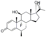 6Beta-methyl fluorometholone Structure,3918-13-6Structure