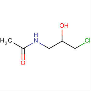 N-(3-chloro-2-hydroxypropyl)acetamide Structure,3920-11-4Structure