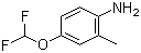 4-(Difluoromethoxy)-2-methylaniline Structure,39211-57-9Structure