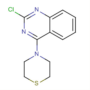 2-Chloro-4-(4-thiomorpholinyl)quinazoline Structure,39213-10-0Structure