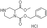 1-N-cbz-piperazine-2-carboxylic acid methyl ester-hcl Structure,392332-17-1Structure