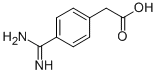 (4-Carbamimidoylphenyl)-acetic acid Structure,39244-83-2Structure