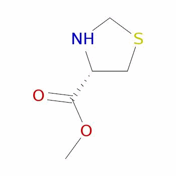 Methyl (s)-thiazolidine-4-carboxylate Structure,39254-90-5Structure