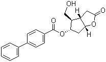 (+)-Corey lactone,4-phenylbenzoate alcohol Structure,39265-57-1Structure