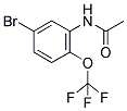 Acetamide, N-[5-bromo-2-(trifluoromethoxy)phenyl]- Structure,392726-69-1Structure