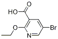 5-Bromo-2-ethoxynicotinic acid Structure,393184-78-6Structure