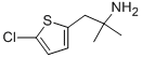 1-(5-Chlorothiophen-2-yl)-2-methylpropan-2-amine Structure,393813-65-5Structure