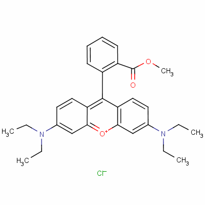 Basic violet 11:1 Structure,39393-39-0Structure