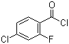 4-Chloro-2-fluorobenzoyl chloride Structure,394-39-8Structure