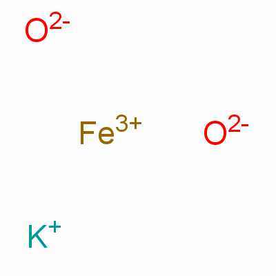 Potassium ferrate(vi) Structure,39469-86-8Structure