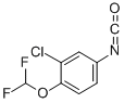 3-Chloro-4-(difluoromethoxy)phenylisocyanate Structure,39479-97-5Structure