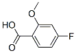 4-Fluoro-2-methoxybenzoic acid Structure,395-82-4Structure