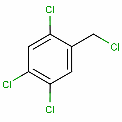 1,2,4-Trichloro-5-(chloromethyl)benzene Structure,3955-26-8Structure