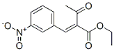 Ethyl 2-acetyl-3-(3-nitrophenyl)propenoate Structure,39562-16-8Structure