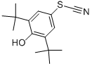 2,6-Di-tert-butyl-4-thiocyanato-phenol Structure,3957-71-9Structure