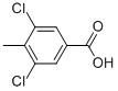 3,5-Dichloro-4-methylbenzoic acid Structure,39652-34-1Structure