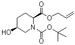 (2R,5r)-2-allyl 1-tert-butyl 5-hydroxypiperidine-1,2-dicarboxylate Structure,396731-09-2Structure