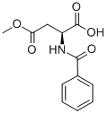 N-Benzooyl-L-aspartic acid-|￠-methyl ester Structure,39741-26-9Structure