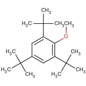 1,3,5-Tri-tert-butyl-2-methoxybenzene Structure,3975-80-2Structure