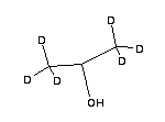 Iso-propyl-1,1,1,3,3,3-d6 alcohol Structure,3976-29-2Structure