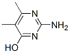 2-Amino-5,6-dimethyl-4-hydroxypyrimidine Structure,3977-23-9Structure