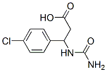 3-[(Aminocarbonyl)amino]-3-(4-chlorophenyl)propanoic acid Structure,39773-45-0Structure