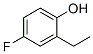 2-Ethyl-4-fluorophenol Structure,398-71-0Structure