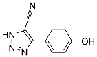 5-(4-Hydroxy-phenyl)-3H-[1,2,3]triazole-4-carbonitrile Structure,39807-61-9Structure