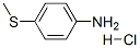 4-(Methylmercapto)aniline hydrochloride Structure,39870-00-3Structure