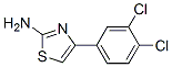 2-Amino-4-(3,4-dichlorophenyl)thiazole Structure,39893-80-6Structure