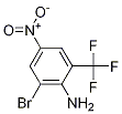 2-Bromo-4-nitro-6-(trifluoromethyl)aniline Structure,400-66-8Structure