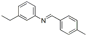 Benzenamine, 3-ethyl-n-[(4-methylphenyl)methylene]-(9ci) Structure,400059-57-6Structure