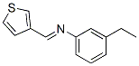 Benzenamine, 3-ethyl-n-(3-thienylmethylene)-(9ci) Structure,400059-66-7Structure