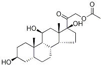 Tetrahydrocortisol 21-acetate Structure,4004-80-2Structure