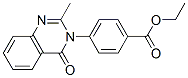 Ethyl 4-(2-methyl-4-oxo-quinazolin-3-yl)benzoate Structure,4005-02-1Structure