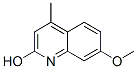 7-Methoxy-4-methyl-quinolin-2-ol Structure,40053-37-0Structure