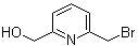 2-(Bromomethyl)-6-(hydroxymethyl)pyridine Structure,40054-01-1Structure