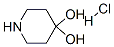 4,4-Piperidinediol hydrochloride Structure,40064-34-4Structure