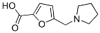 5-(Pyrrolidin-1-ylmethyl)furan-2-carboxylic acid Structure,400750-49-4Structure