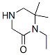 Piperazinone, 1-ethyl-6,6-dimethyl-(9ci) Structure,400756-14-1Structure