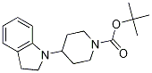 Tert-butyl 4-indolin-1-ylpiperidine-1-carboxylate Structure,400828-91-3Structure