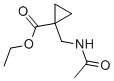 Ethyl 1-(acetamidomethyl)cyclopropane-1-carboxylate Structure,400840-98-4Structure