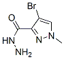 1H-pyrazole-3-carboxylicacid,4-bromo-1-methyl-,hydrazide(9ci) Structure,400878-08-2Structure