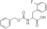 (R)-2-(((benzyloxy)carbonyl)amino)-3-(2-fluorophenyl)propanoicacid Structure,401-28-5Structure