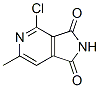 4-Chloro-6-methyl-2,3-dihydro-1h-pyrrolo[3,4-c]pyridine-1,3-dione Structure,40107-91-3Structure