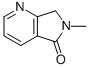 6-Methyl-6,7-dihydro-5h-pyrrolo[3,4-b]pyridin-5-one Structure,40107-94-6Structure