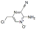 3-Amino-6-(chloromethyl)-2-pyrazinecarbonitrile 4-oxide Structure,40127-89-7Structure