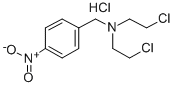 N,n-bis(2-chloroethyl)-p-nitro-benzylamine hydrochloride Structure,40136-95-6Structure